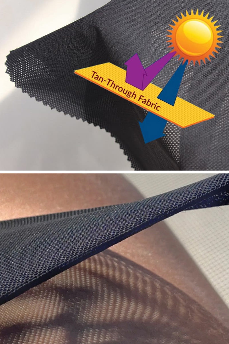 Sexy Anti-Tan Beach Dress and Bikini Set