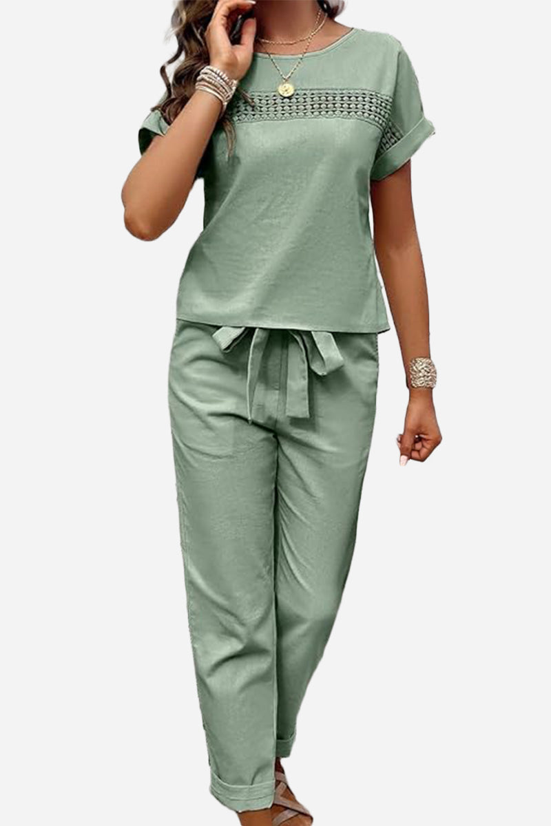 100% Cotton Total Comfort Two-Piece Set