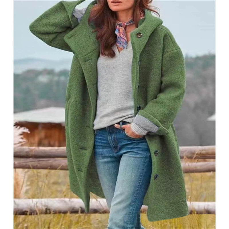 Casual Loose Long Sleeve Winter Coat