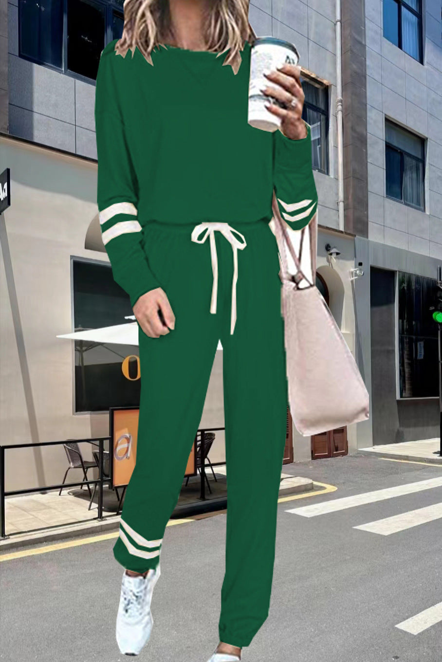 Solid Color Casual Suit for Modern Comfort