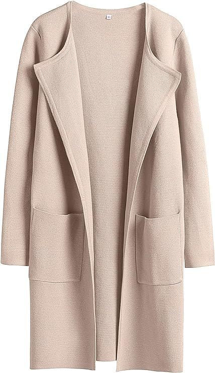 Comfortable Casual Lapel Woolen Jacket for Women