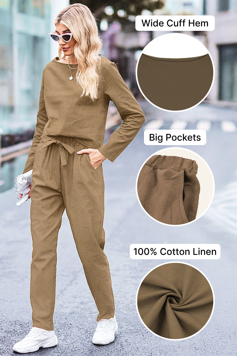 Cotton-Linen Monochrome Capsule