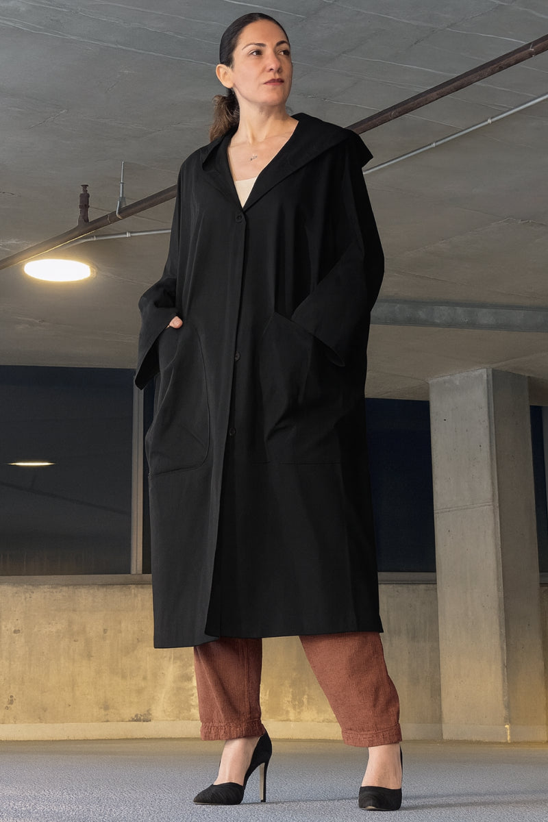 One Size Fits All Oversized Water Resistant Windbreaker Jacket