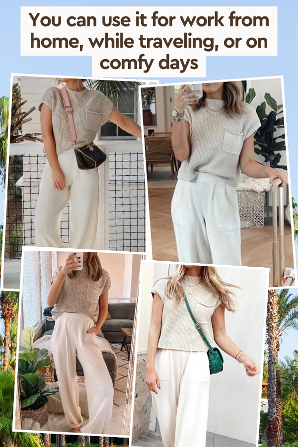 Relaxed Knit Two-Piece Set