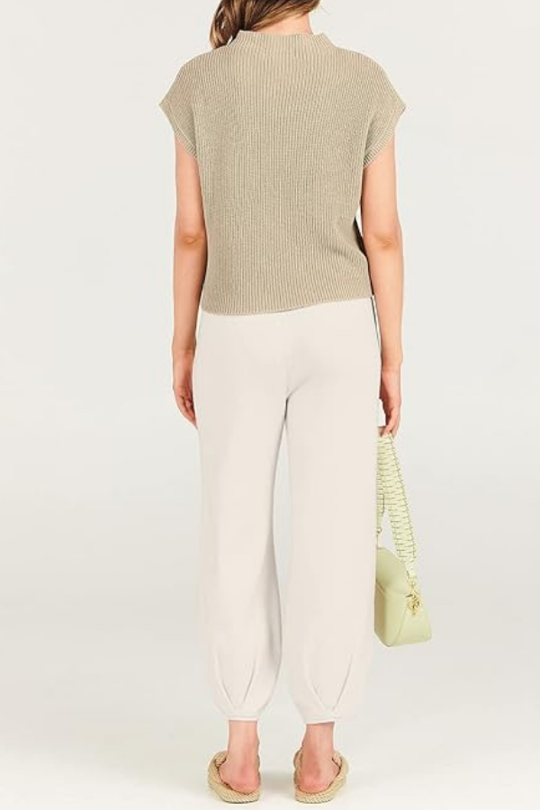 Relaxed Knit Two-Piece Set